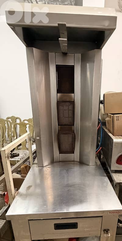 Shawarma machine single skewer