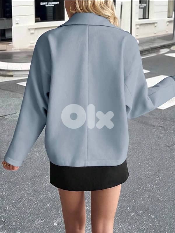 light blue oversized jacket/blazer 2