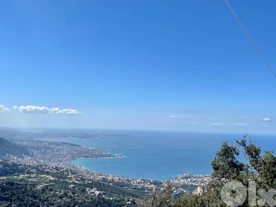 8501 SQM Land in Kfour, Keserwan with a Stunning View