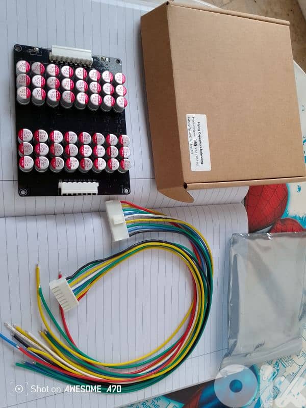 معادل شحن لبطاريات  lithium battery charge equilizer 16 s- 5A 1