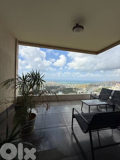 Spacious modern Apartment with panoramic views in Tilal Ain Saade.