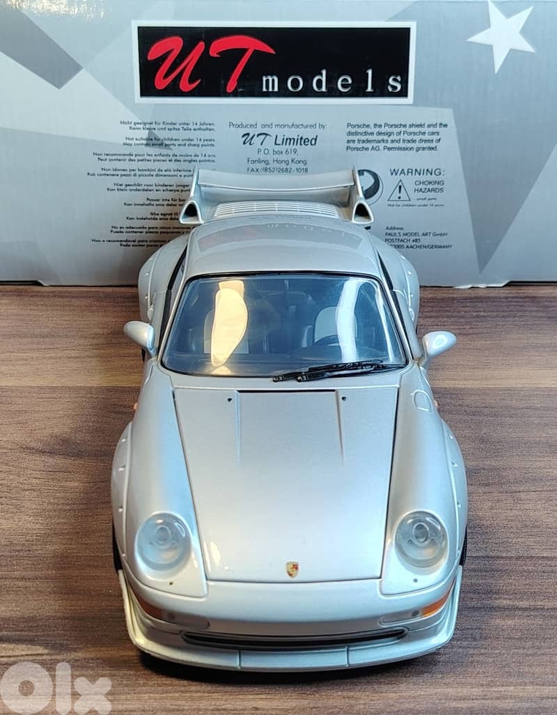 Diecast 1:18 Porsche 993 GT By Ut Models 6