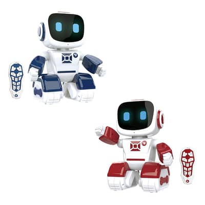 Programming Walking RC Robot Toy with Fingerprint Sensor - لعبة روبوت