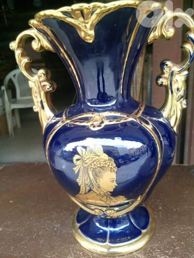 ڤاز بورسلين إيطالي بدهب روميو وجوليت