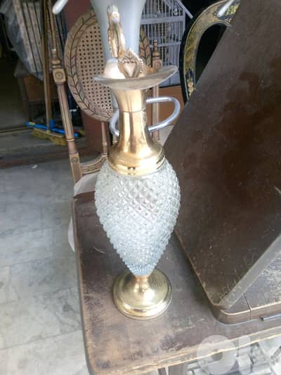 إبريق قديم كريستال