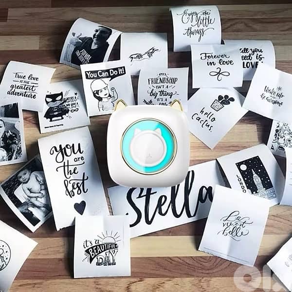 Mini Pocket Thermal Label Printer 3