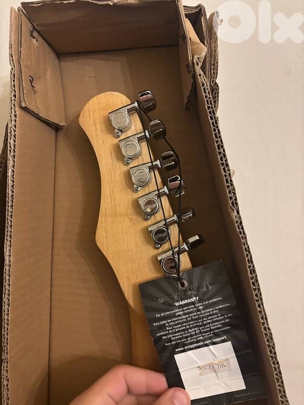 Stagg electric guitar new 3
