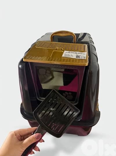 Sliding Door Litter Box