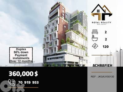 under construction apartment for sale in Achrafieh Beirut