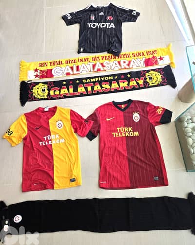 Galatasaray Small & Beshiktash Football Shirts