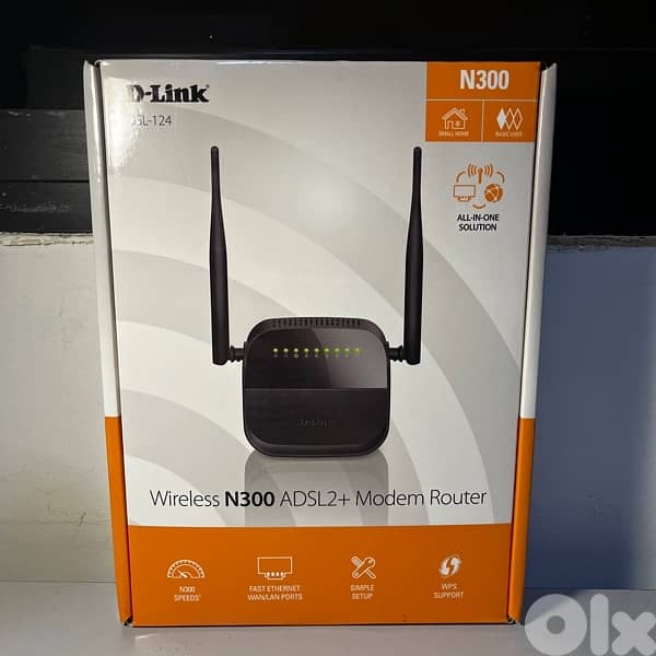 Router D-Link DSL-124 1