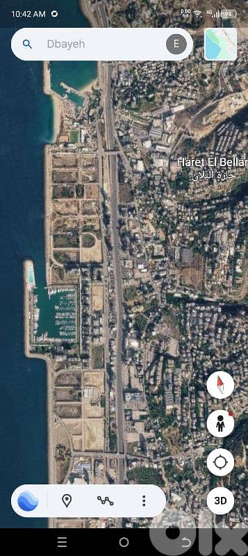 dbayeh 780 meters zone 30/105 view 03703564