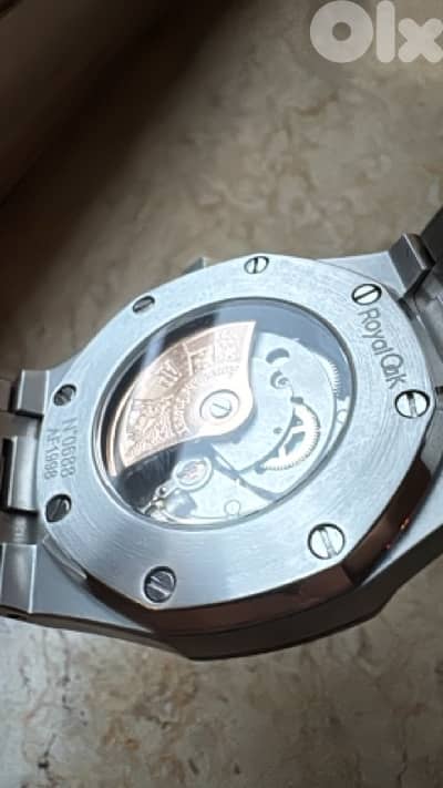 audemars piguet 41mm swiss machine black dial