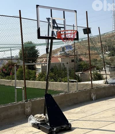 movable hoop basketball (Backboard 120x80cm)  >swimming pool mode <