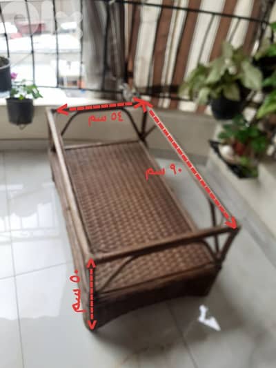 قعدة بلكون خيزران