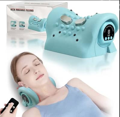 Electric 4D Neck Massager, 8 Levels of Massage wireless/5$ delivery