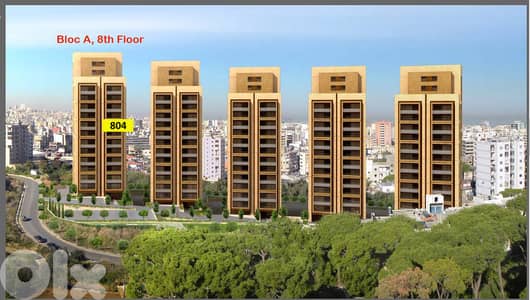 2 bedrooms Apt, Newly Renovated, Furnished, Abraj Jdeide, 900$ Monthly