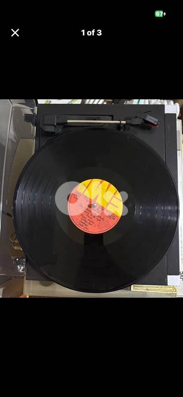 أسطوانة فينيل أصلية للياس الرحباني (With Love) - إصدار ١٩٧٨