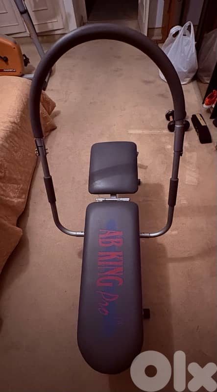 Banc de musculation pour abdominaux. 1