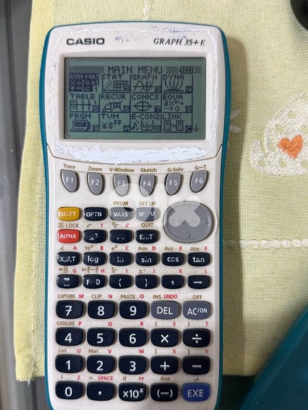 Casio graph 35+e programmable 3