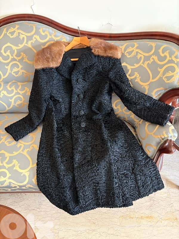 Fourrure vintage d’Astrakan 2