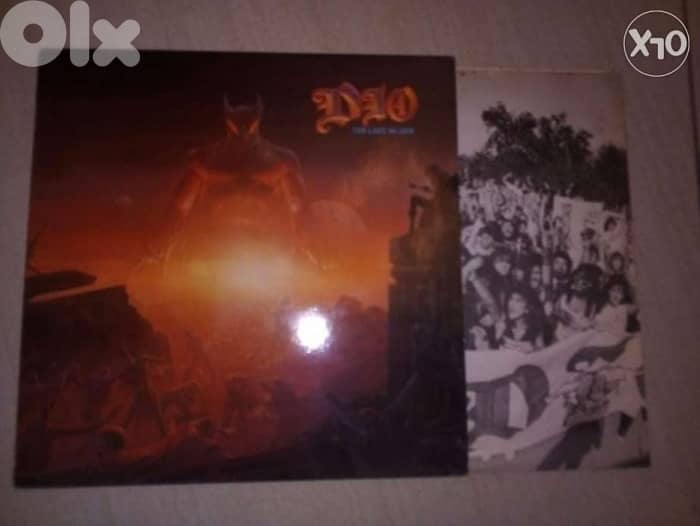 dio - the last in line vinyl 1984 vertigo VG 0
