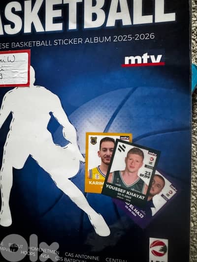 basketball album Stickers
