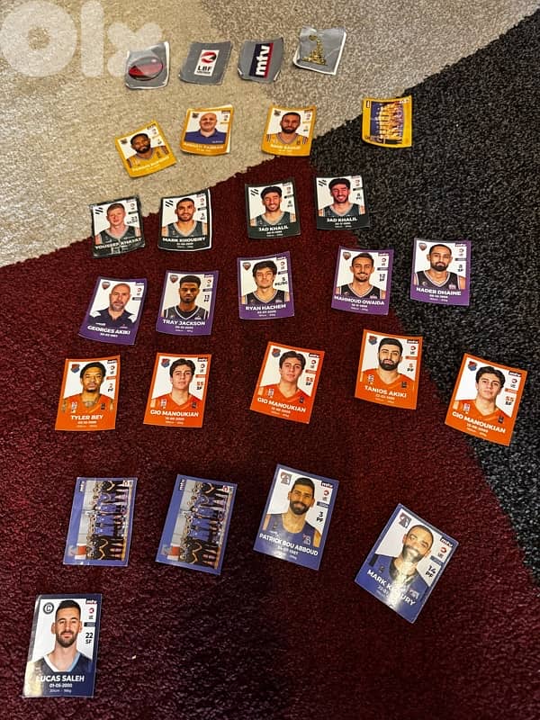 basketball album Stickers 3