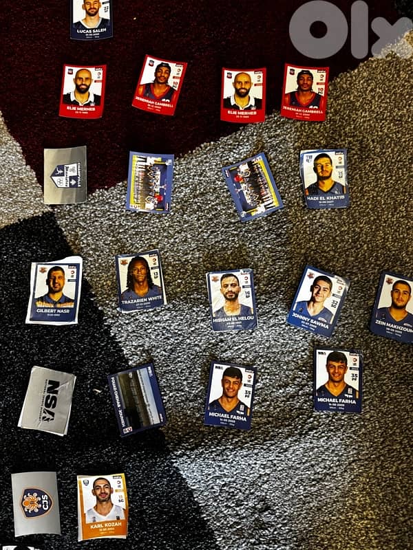 basketball album Stickers 5