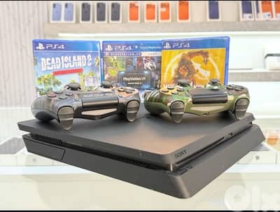 PS4 1 Tb with 3 games and 1 original controller  super clean condition