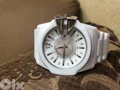 DIESEL FULL CERAMIC ORIGINAL WATCH WORKING FINE 45MM