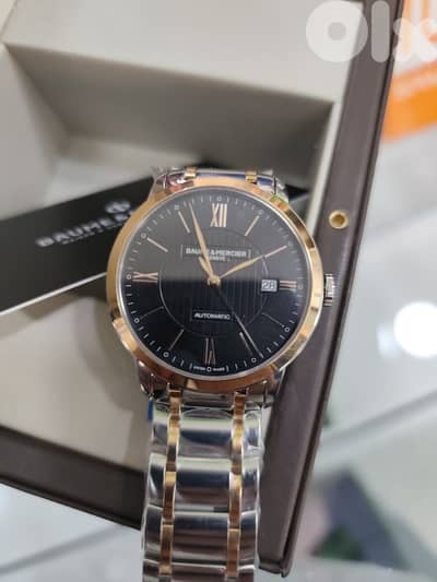 Baume & Mercier Classima Automatic Steel & Gold Men's Watch (new)