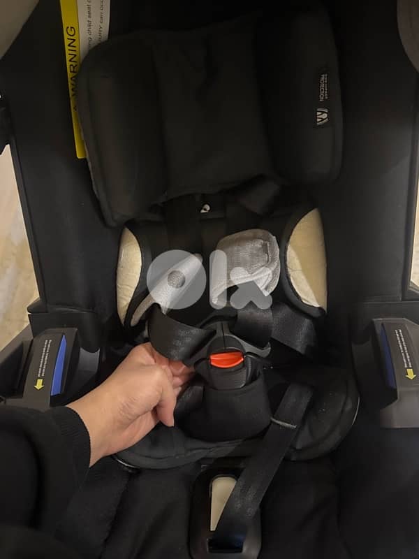 stroller&carseat  used (in new condition) 2