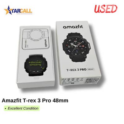 Used Amazfit T-rex 3 Pro 48mm