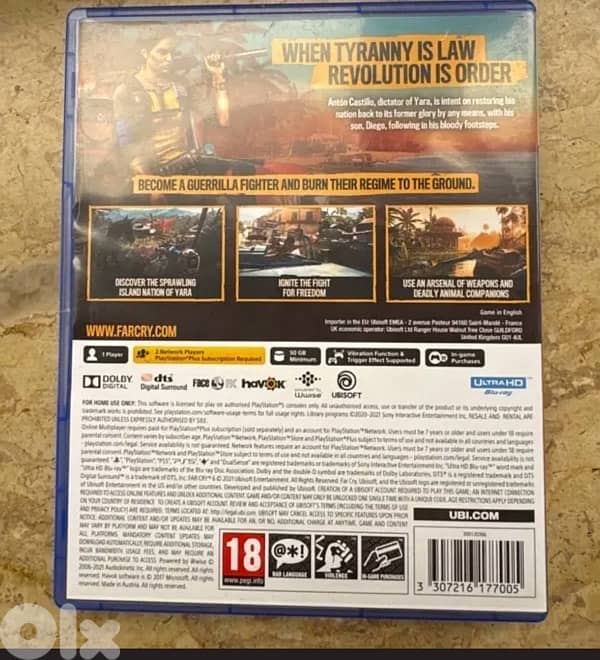 brand new farcry6 ps5 3