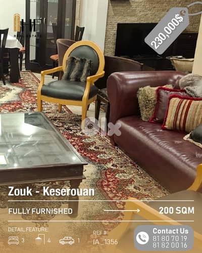 Apartment for Sale – Zouk - شقة للبيع – الذوق