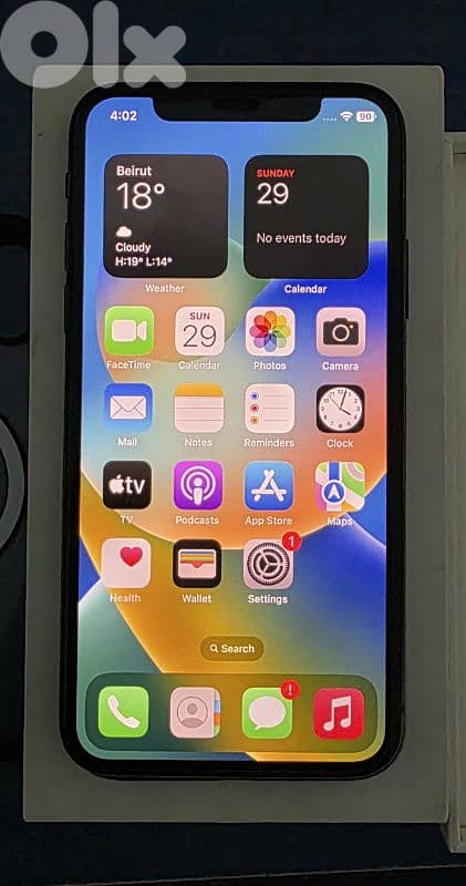 Iphone X 256 GB 4