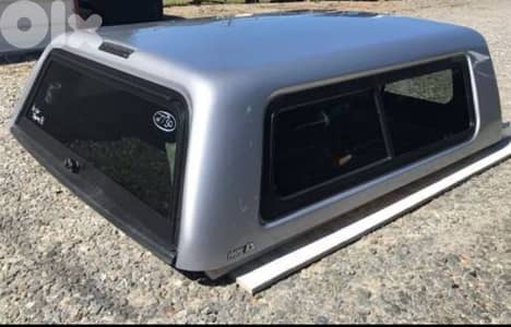 Truck Cap  Toyota Tacoma 2002 – Cabine ونص – رمادي