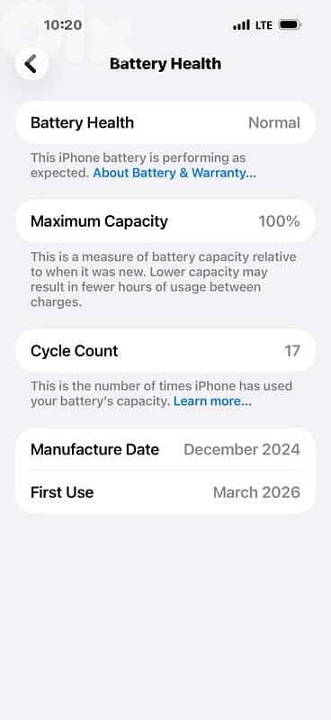Iphone 16 pro max 256 GB 5