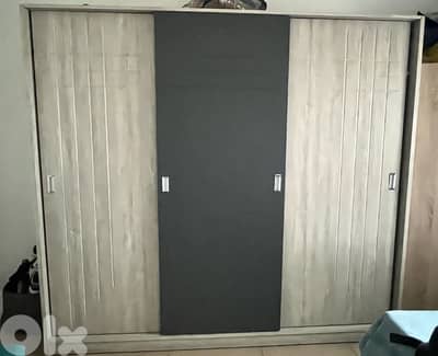 Double Bed Grey Bedroom