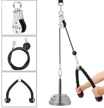 Pulley cable machine