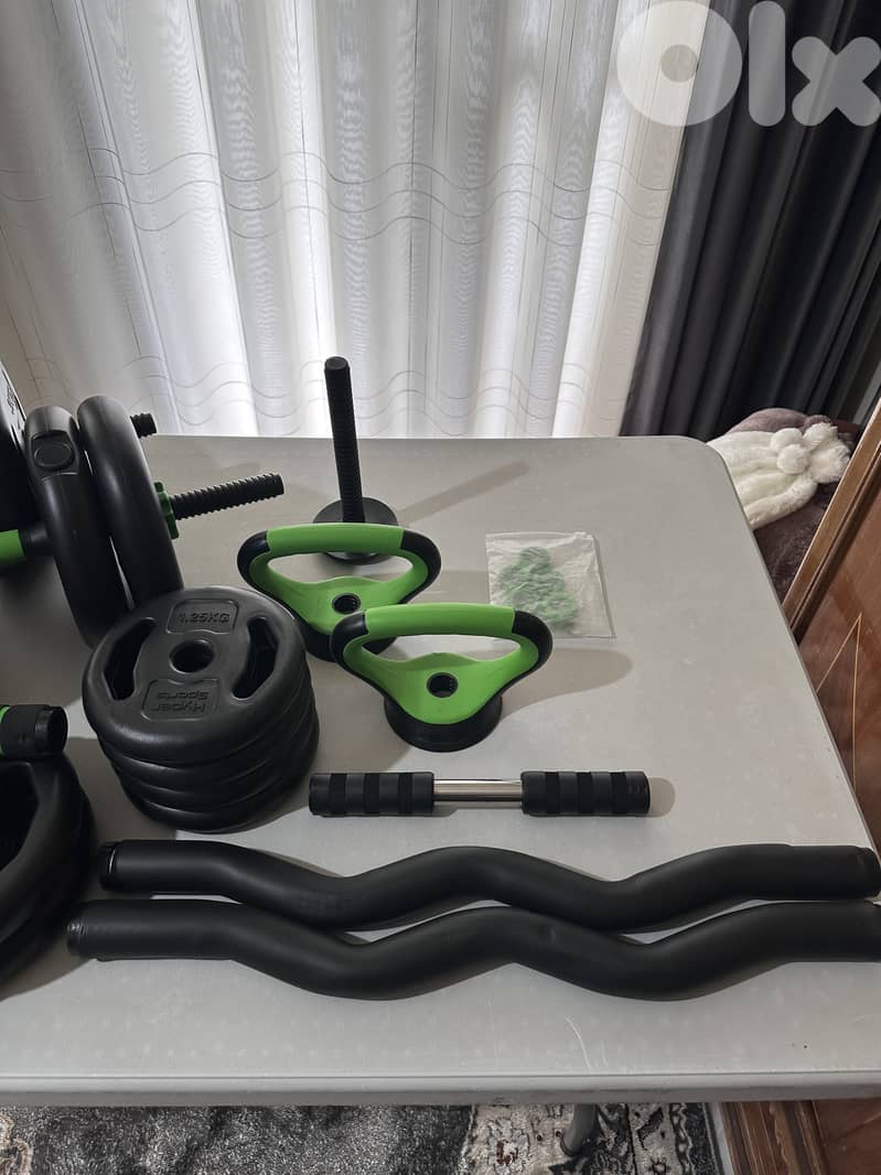 Adjustable Dumbbells Up To 40KG | Dumbbell + Barbell + Kettlebell 5