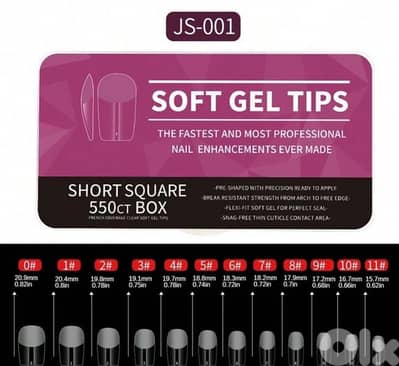 X-gel nail tips