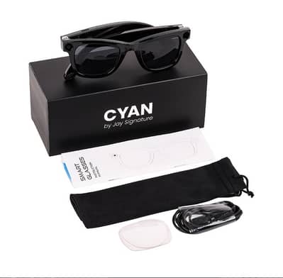 CYAN AI smart glasses - 8MP live recording - long lasting battery