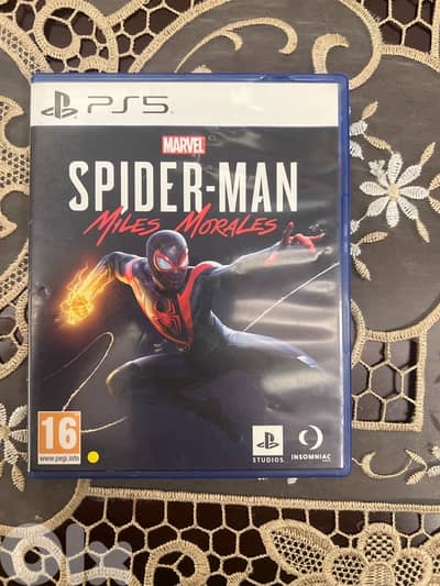 PS5/4 Spider man miles morales