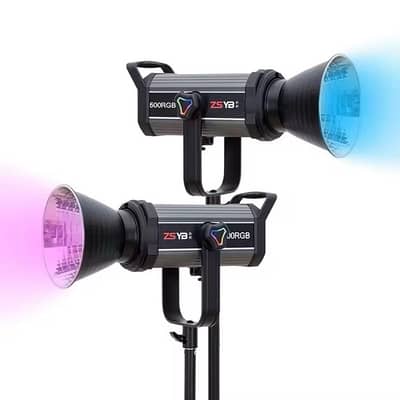 2 x ZSYB 500 RGB Colors Photography Lighting