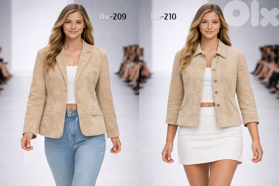 Female's Suede Blazers from European Brands 5
