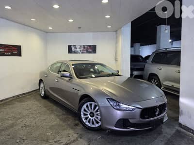 2014 Maserati Ghibli 30,000 Km Only Company Source Like New!