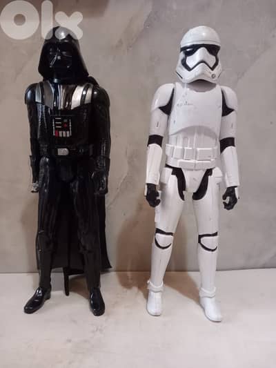 Star Wars Action Figures 30 cm both for 20$