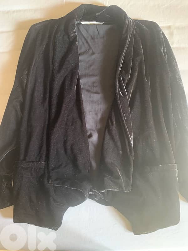 Bershka black blazer 2